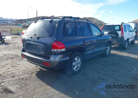 2006 Hyundai Santa Fe Gls from USA, damaged, VIN KM8SC73D16U101567